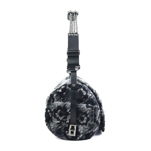 Auth Chanel Camellia Chain Shoulder Bag #160611C14B - Picture 2 of 15